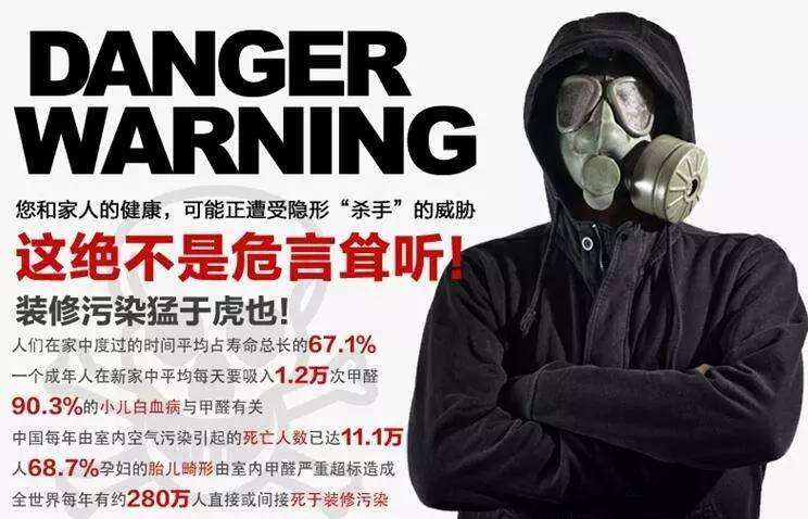 你必須了解室內(nèi)甲醛標準值的范圍！